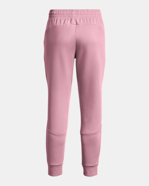 Women's UA Unstoppable Fleece Joggers in Pink image number 6